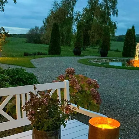 Beautiful Log House With A Pool In South Funen Semesterbostad *