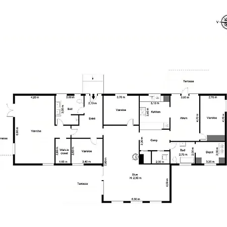 Semesterbostad Beautiful Log House With A Pool In South Funen *