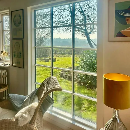 Beautiful Log House With A Pool In South Funen Semesterbostad Vester-Skerninge