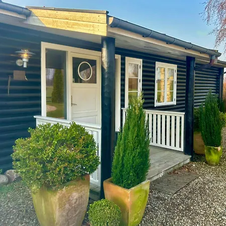 Semesterbostad Beautiful Log House With A Pool In South Funen *